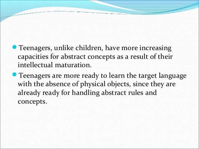 teaching across age level teenagers teaching across age level teenagers