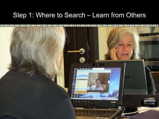 Step 1: Where to Search – Learn from Others
 