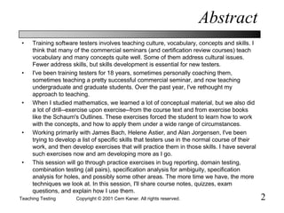 Teaching Testing Qw%202001