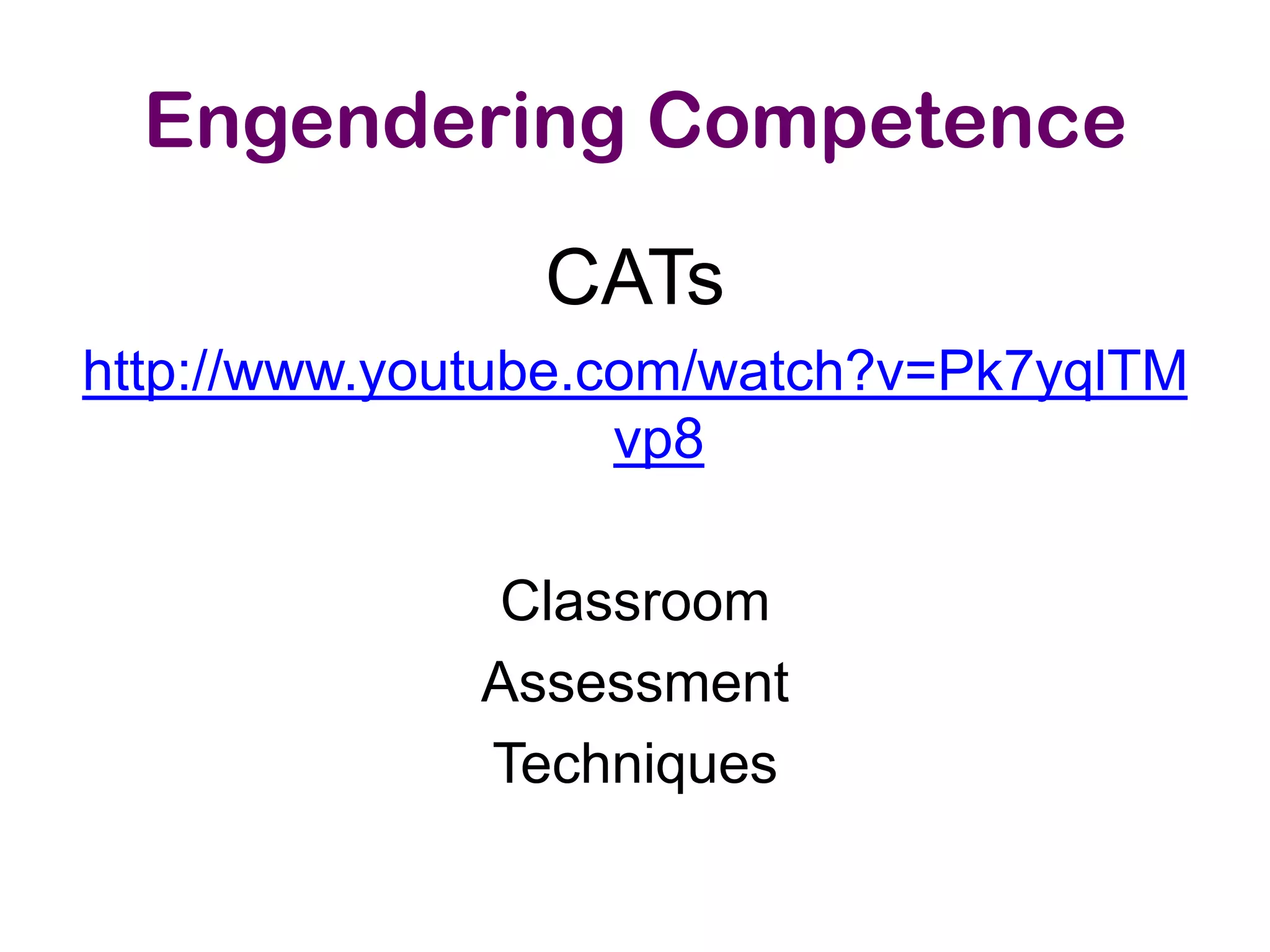 By the end of this session, students will… 8101 Class #1	Engage – through active reading and multiple discussion opportunities – recent scholarship of learning and teaching research on learning as a foundational concept to be understood by teachers and students in higher education1201 Class #1
