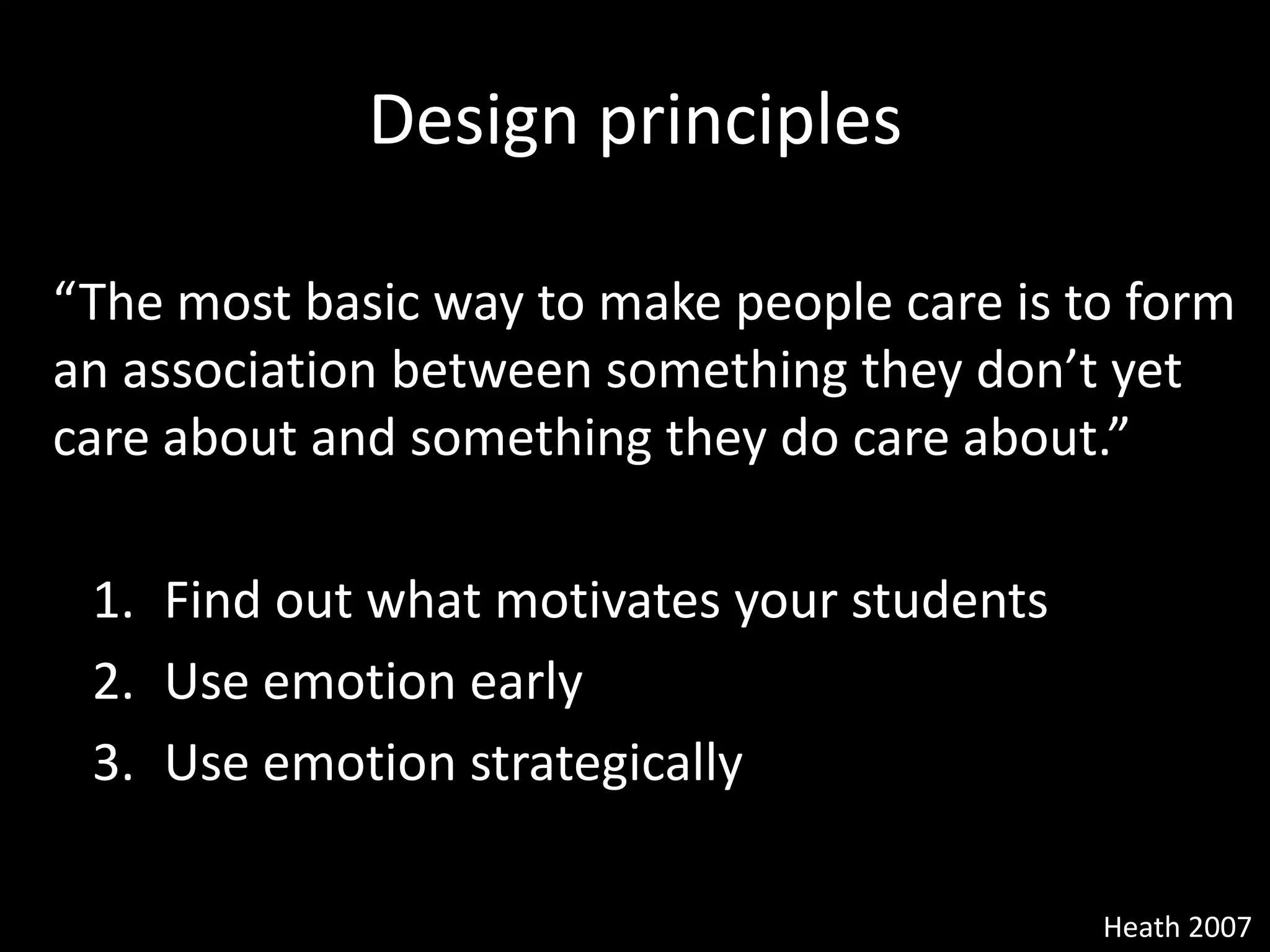  offer choices that enhance their controlExpectancy-Value TheoryIt may be worth your time to explain the relevance of what you are teaching