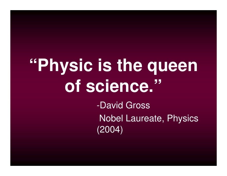 Teaching The Queen Of Science