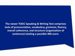 Teaching the TOEIC® | PPTX