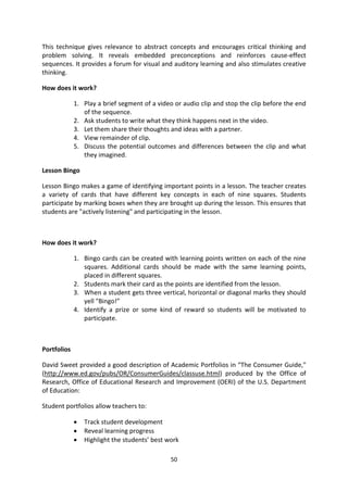 Teaching toolkit booklet without keyskills, active learning | PDF