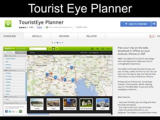 Tourist Eye Planner
 