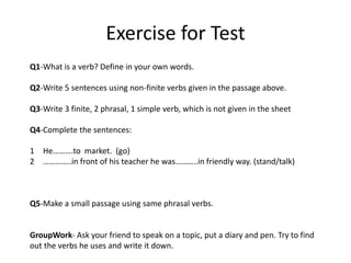 teaching verbs inductively