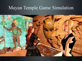 Mayan Temple Game Simulation
 