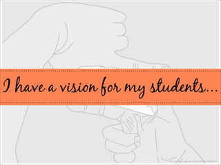I have a vision for my students...

http://www.ﬂickr.com/photos/70405662@N00/1204637477/

 