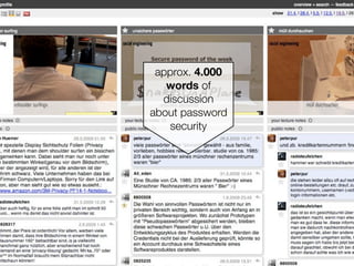 approx. 4.000
   words of
  discussion
about password
   security
 