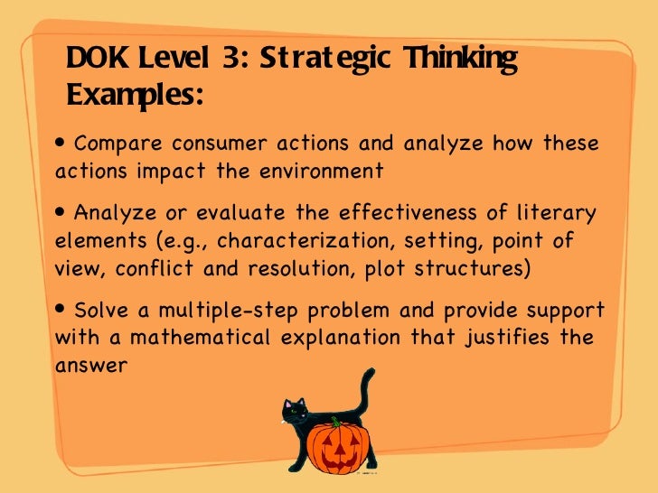 Teaching With Depth Understanding Webb S Depth Of Knowledge