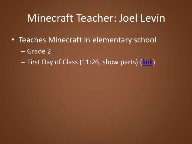 Teaching with Minecraft - Minecraft for Teachers