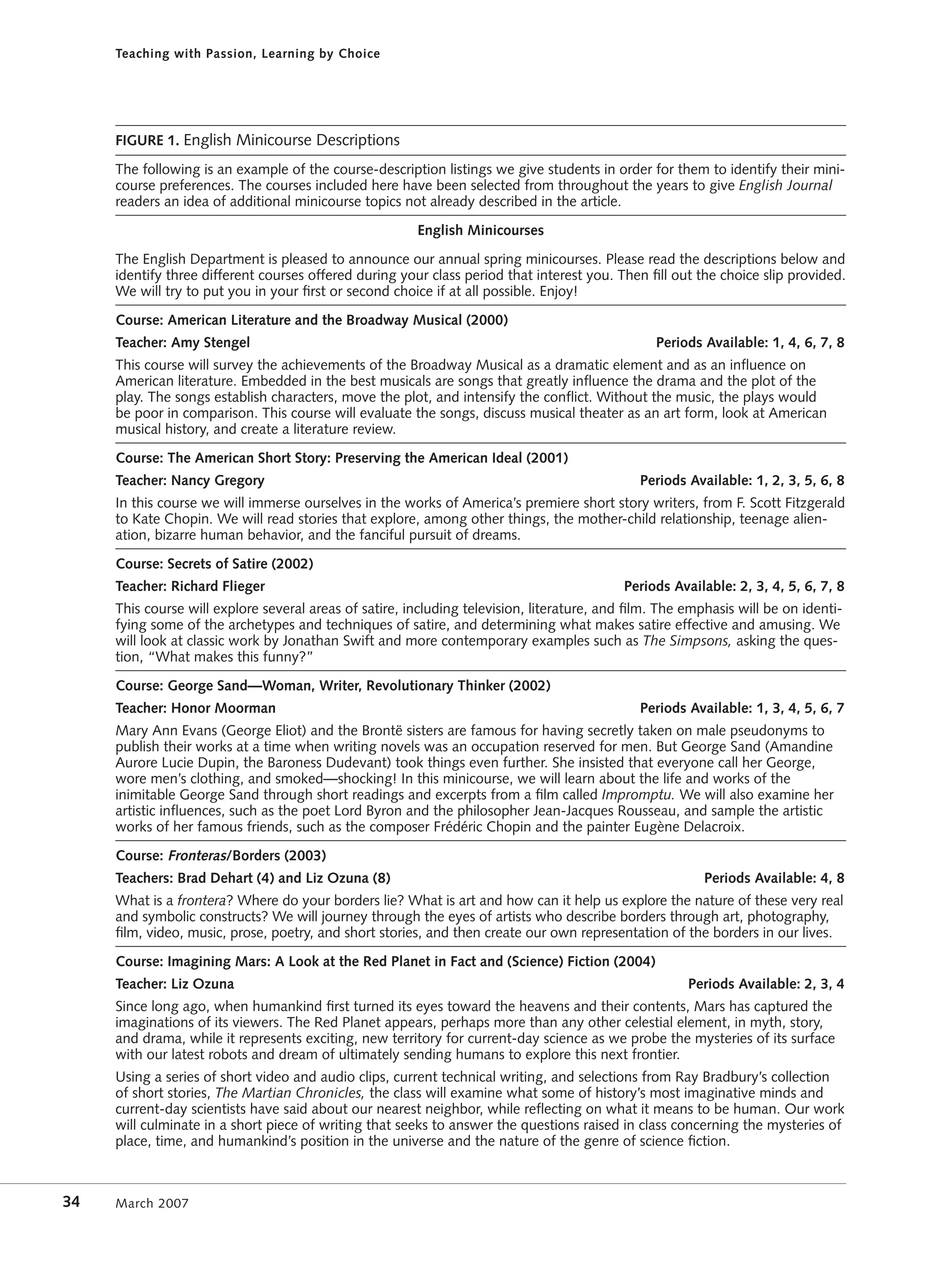 Teaching with Passion Learning by Choice | PDF | Educational Assessment ...