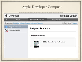 Apple Developer Campus
 