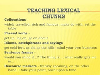 How to teach vocabulary | PPTX