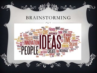 BRAINSTORMING
 