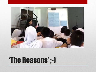 ‘The Reasons’ ;-)
 