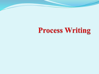 Teaching writing | PPTX