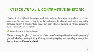Contrastive Rhetoric Teaching writing_ teaching by principles. an interactive approach to ...