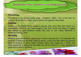 Teaching Writing. | PDF