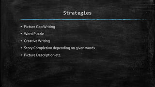 Teaching Writing to Young Learners | PPTX