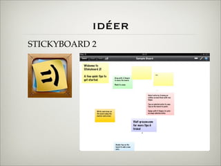 idéer
STICKYBOARD 2
 
