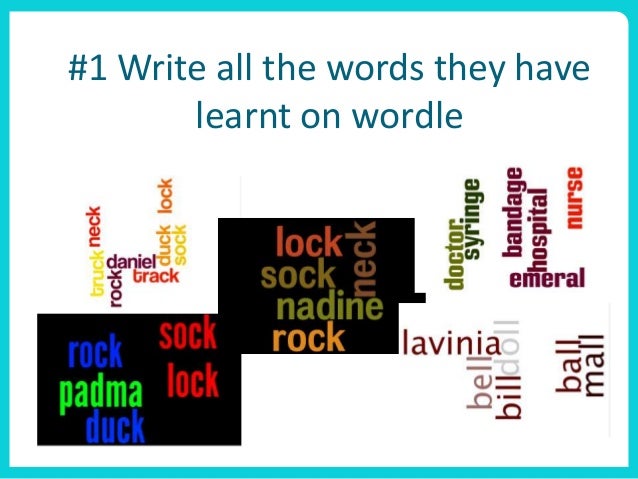 3 ways to use Wordle in Kindergarten Classroom
