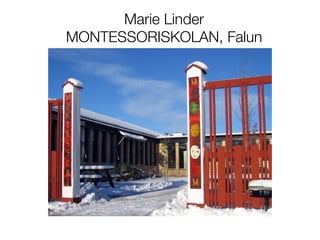 Marie Linder
MONTESSORISKOLAN, Falun
 