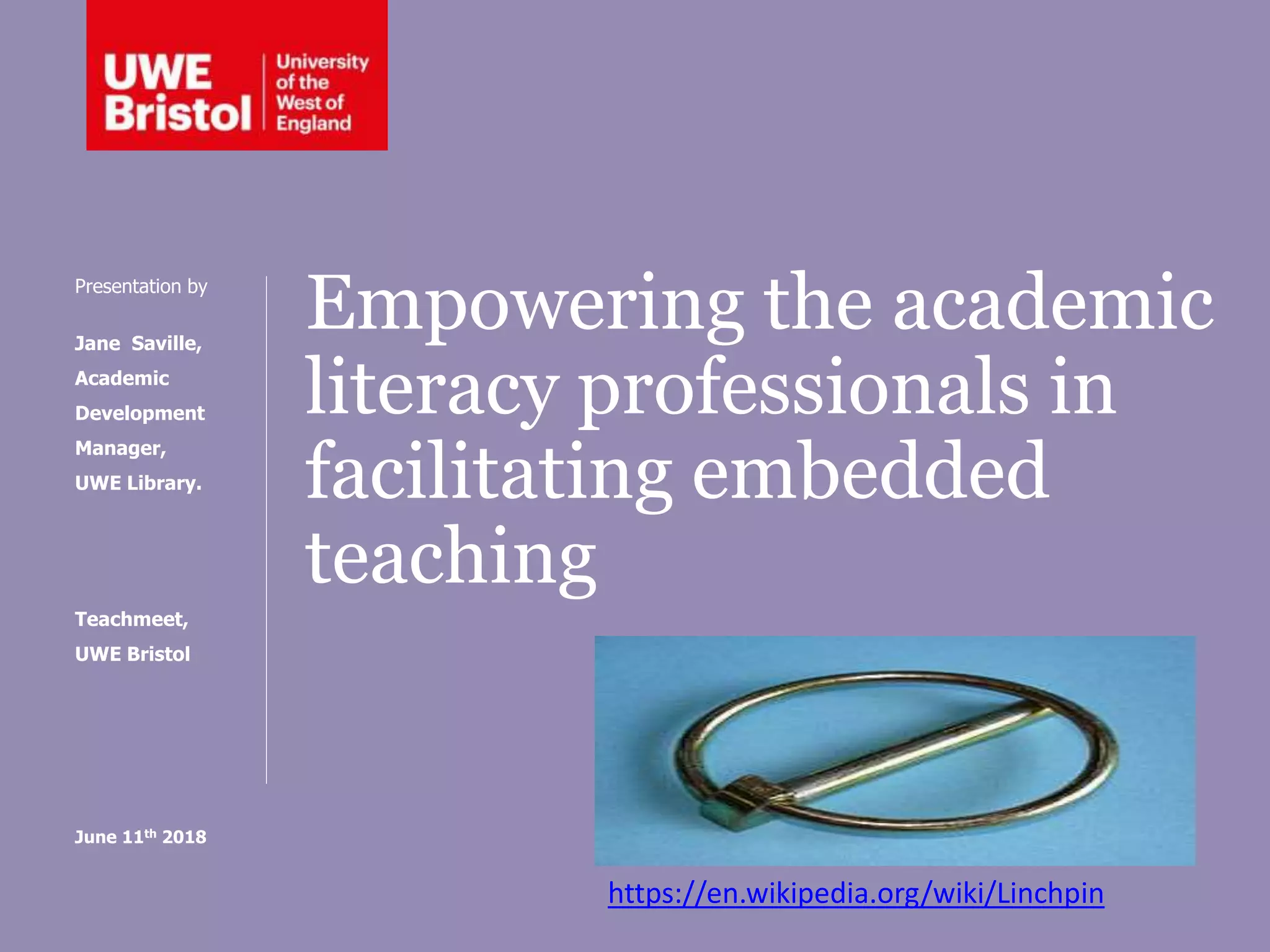 Teachmeet 2018 - Empowering the academic literacy professionals in ...