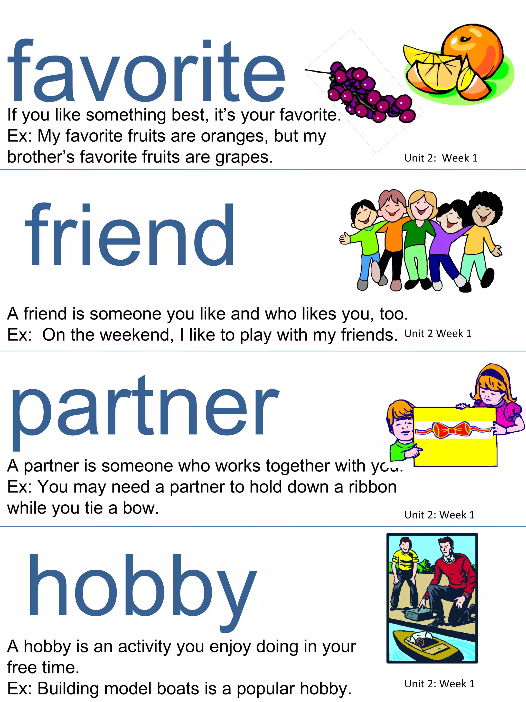 Teachn99 unit+2 +weeks+1,2,3-+vocabulary+complete | PDF