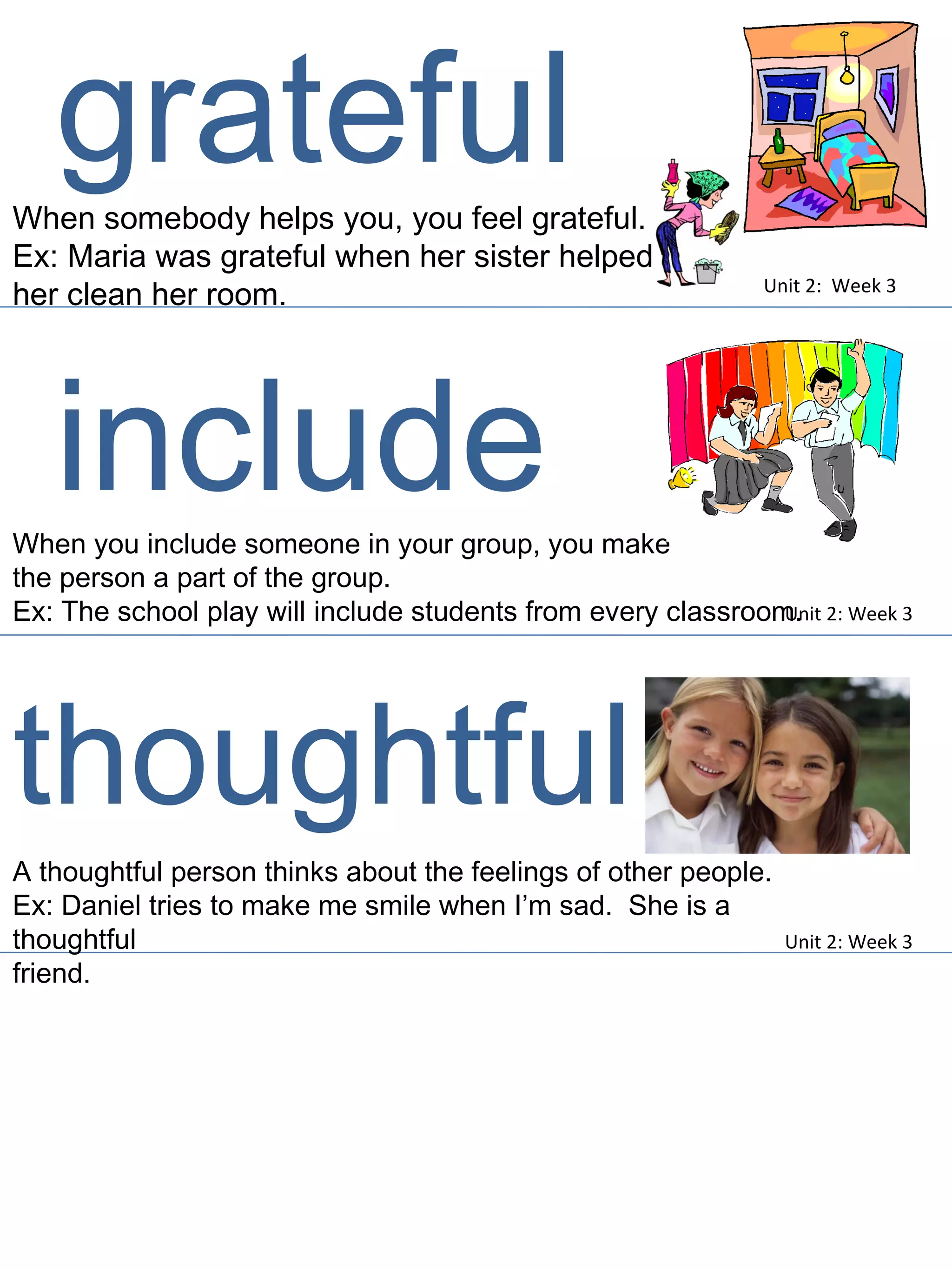 Teachn99 unit+2 +weeks+1,2,3-+vocabulary+complete | PDF