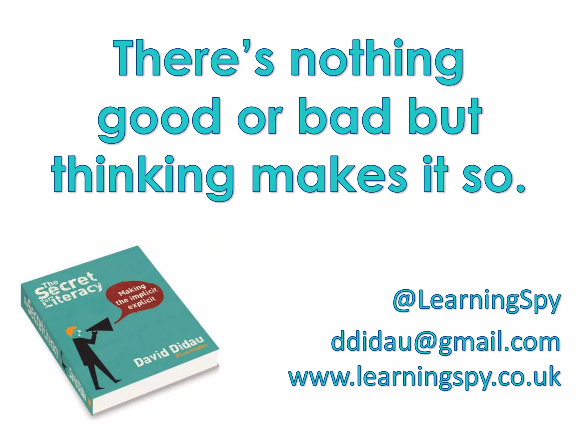 The Secret of Numeracy