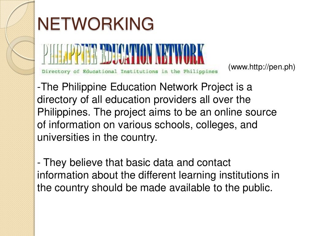 linkages and networking with organizations