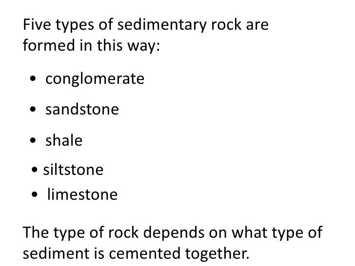 Sedimentary Rock Teach