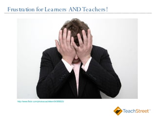 Frustration for Learners AND Teachers! http://www. flickr .com/photos/zachklein/54389823/ 