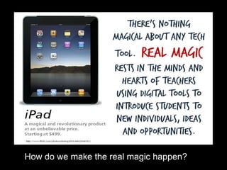 Modern AV technology
How do we make the real magic happen?
 