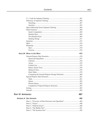 Teach Yourself Data Structures And Algorithms In 24 hours.pdf