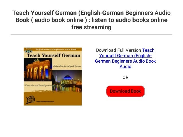 Teach Yourself German English German Beginners Audio Book Audio Bo