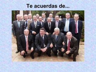 Te acuerdas de... 