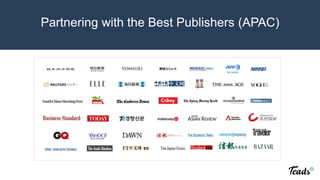 Partnering with the Best Publishers (APAC)
 