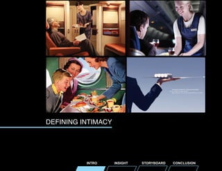 DEFINING INTIMACY

INTRO

INSIGHT

STORYBOARD

CONCLUSION

 