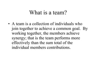 Team Building | PPT