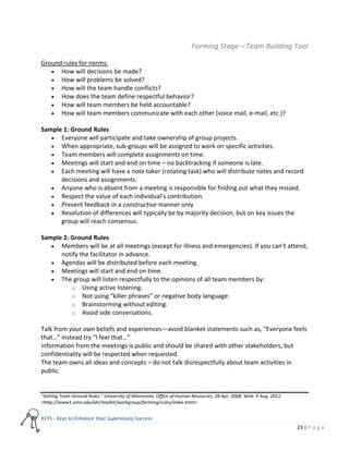 Team Ground Rules.pdf Team building-toolkit-keys | PDF