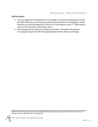 Team building-toolkit-keys | PDF