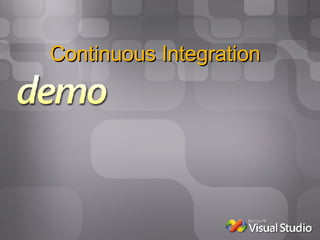 Continuous Integration 