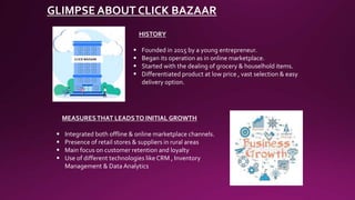 Click Bazaar Click Bazar Case Study Competition PPT by Divyandu Pandey | PPTX