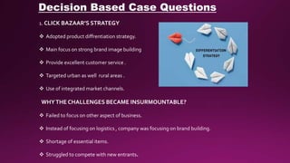 Click Bazaar Click Bazar Case Study Competition PPT by Divyandu Pandey | PPTX
