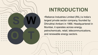 Intro About Ril Reliance Industries Limited and HR Practices | PDF