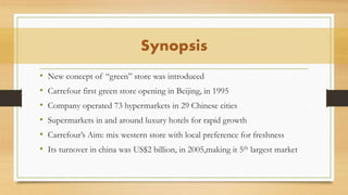 Carrefour China Case Study Solution Pptx