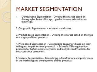 India Segmentation Map Understanding the Food Industry of India | PPTX