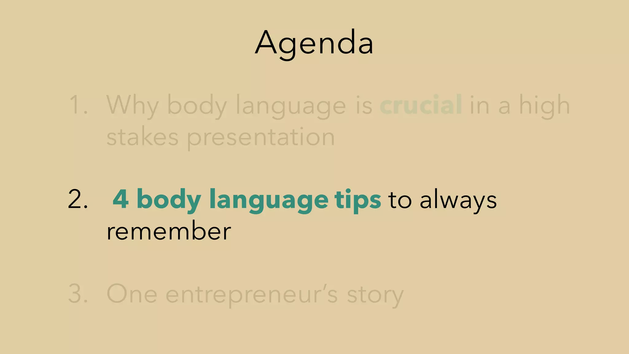 Use Body Language to Rock Your Next Presentation | PDF
